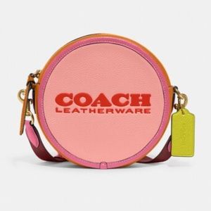 Coach Kia Circle Bag In Colorblock